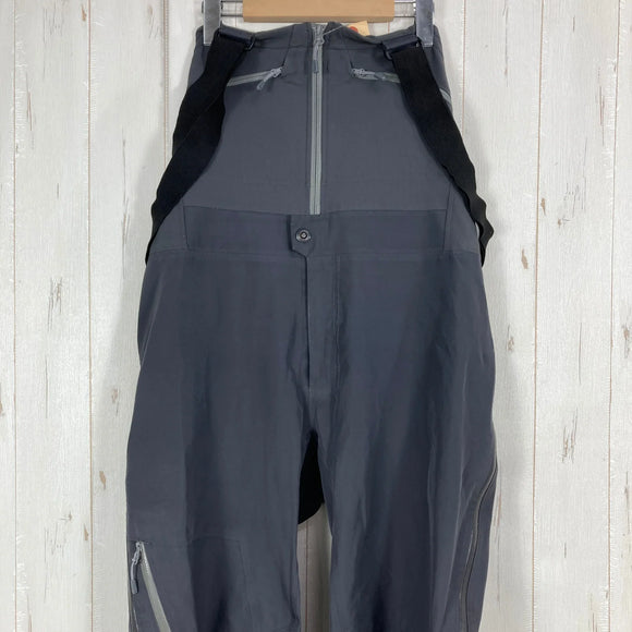 【Men's S グレー系】 Mountain Hardwear ( マウンテンハードウェア ) ダイバーター ビブ Diverter Bib Dry.Q Elite｜3レイヤー｜フルサイドジップ｜ゲイター ナイロン ウェア ボトムス ロングパンツ ハードシェル