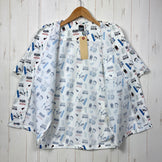 【Unisex XS ホワイト系】 Black Brick ( ブラックブリック ) ドライ アクティブ アロハ Dry Active Aloha ポリエステル ウェア トップス インナー シャツ ショートスリーブシャツ 化繊 z00060488  化繊 ショートスリー