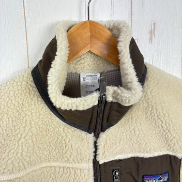 【Men's M ベージュ系】 2009 Patagonia ( パタゴニア ) クラシック レトロ X ベスト Classic Retro X Vest NWM / ナチュラル×マッシュルームブラウン 希少カラー 入手困難 防風 フリース ポリエステル ウェア ト