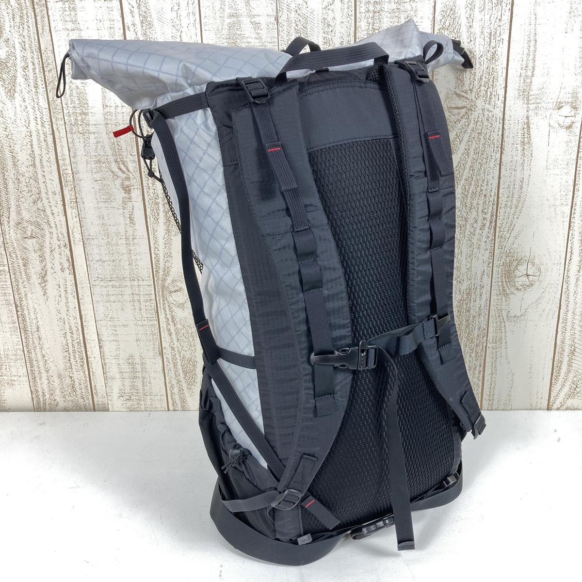 [Unisex L Gray] Yamatomichi (Yama to Michi) Three Mesh Backpack Ul Ultra Light Ecopak Epx200 Eco Pack 2024 Model Unisex Cloud Gray Capacity [30L-54L]