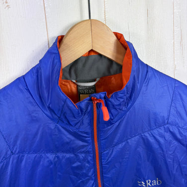【Men's S ブルー系】 Rab ( ラブ ) イーサー エックス ジャケット Ether X Jacket PrimaLoft Gold Pertex Quantum GL 化繊ダウン ウェア トップス アウター ジャケット 化繊インサレーション z0006