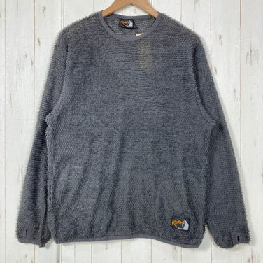 【Men's L チャコール系】 Rokx ( ロックス ) アルファ クルー ALPHA CREW ポリエステル ウェア トップス アウター ジャケット フリース z00059990  フリース アウター ジャケット トップス ウェア