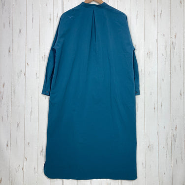 【Women's M ネイビー系】 Mizuno ( ミズノ ) ストレッチ サッカー シャツ ワンピース Stretch Seersucker Shirt Dress ポリエステル ウェア ドレス ワンピース z00060582  ドレス ワンピース ウェア