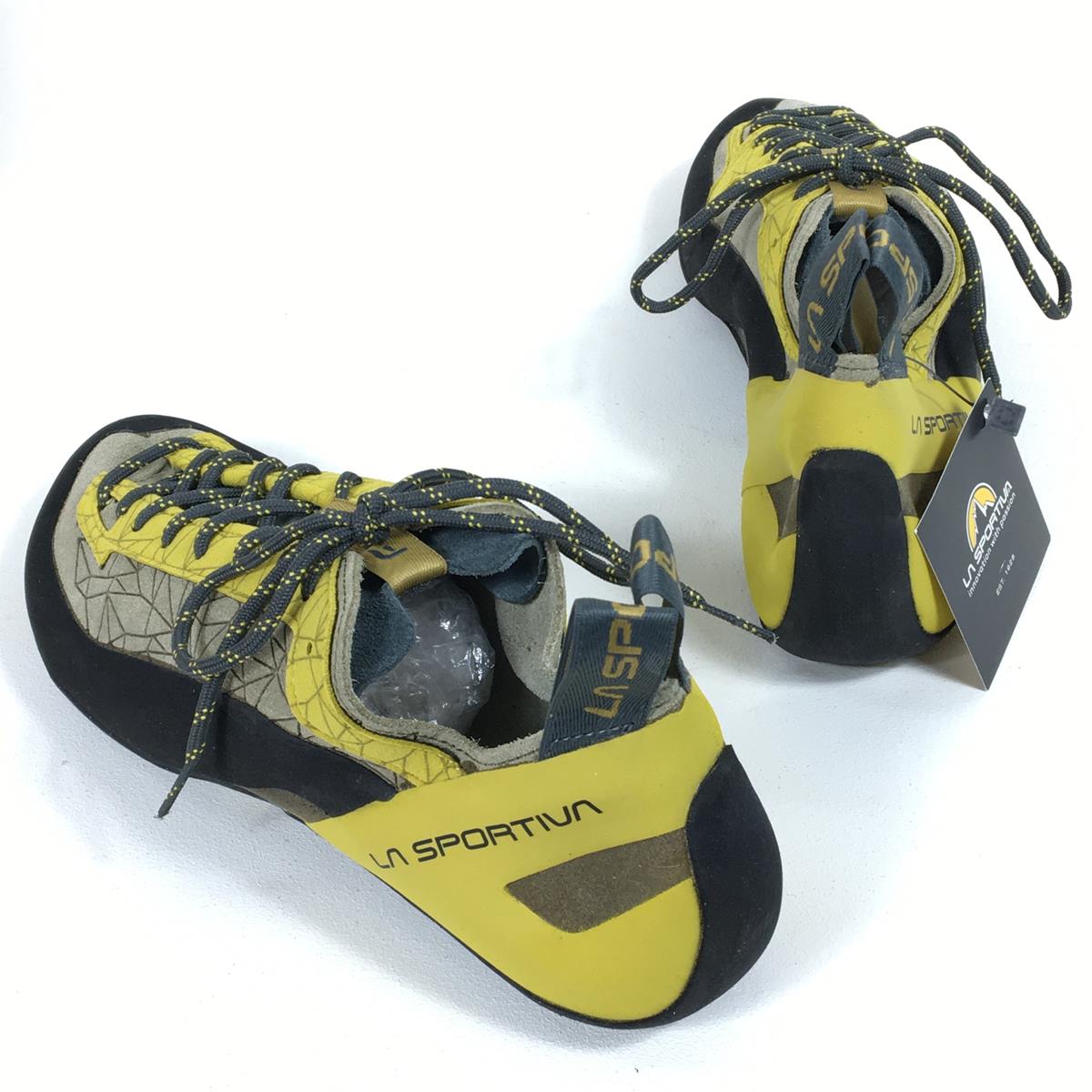 【Men's 26.7cm イエロー系】 La Sportiva ( ラ・スポルティバ ) フィナーレ Finale クライミングシューズ 30X/30X813723 Men's 813723 Aloe / Moss ロッククライミングシューズ フットウェア