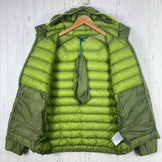 Arcteryx Cerium LT 男式 M 绿色连帽羽绒服、外套、羽绒保暖层，z00053721