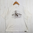 【Men's M アイボリー系】 Jackwolfskin ( ジャックウルフスキン ) ジェーピー ウォウ ピーク ウルフ ティー JP WHW PEAK WOLF T オーガニックコットン ウェア トップス インナー シャツ ショートスリーブシャツ コットン z0-1
