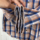 【Women's S オレンジ系】 Marmot ( マーモット ) ロングスリーブ チェックシャツ Long Sleeve Check Shirt ポリエステル・コットン混 ポリエステル ウェア トップス インナー シャツ ロングスリーブシャツ コットン z00061-5
