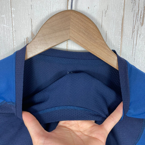 【Men's S ネイビー系】 Arcteryx ( アークテリクス ) ショートスリーブ ランニング ティー Short Sleeve Running Tee ポリエステル ウェア トップス インナー シャツ ショートスリーブTシャツ クルーネック 化繊 z000