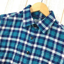 【Women's M ブルー系】 The North Face ( ザ・ノースフェイス ) クイックドライ コットン シャツ Qd Cotton Shirt フランネルシャツ ネルシャツ ロングスリーブ NTW26054 Asian Women's コットン ロング - 【公式】2ndGEAR（セカンドギア）Webショップ【登山用品・アウトドア用品専門 買取販売店】