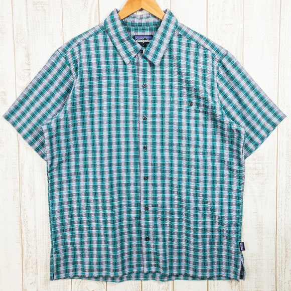 【Men's L ネイビー系】 2017 Patagonia ( パタゴニア ) パッカーウェア シャツ Puckerware Shirt 入手困難 ポリエステル ウェア トップス インナー シャツ ショートスリーブシャツ コットン z00050995 コットン - 【公式】2ndGEAR（セカンドギア）Webショップ【登山用品・アウトドア用品専門 買取販売店】