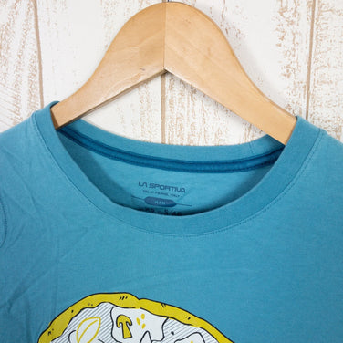 【Men's XS ブルー系】 La Sportiva ( ラ・スポルティバ ) ピザ ティーシャツ Pizza T-Shirt オーガニックコットン N79 Men's コットン ショートスリーブTシャツ クルーネック インナー シャツ トップス ウェア - 【公式】2ndGEAR（セカンドギア）Webショップ【登山用品・アウトドア用品専門 買取販売店】