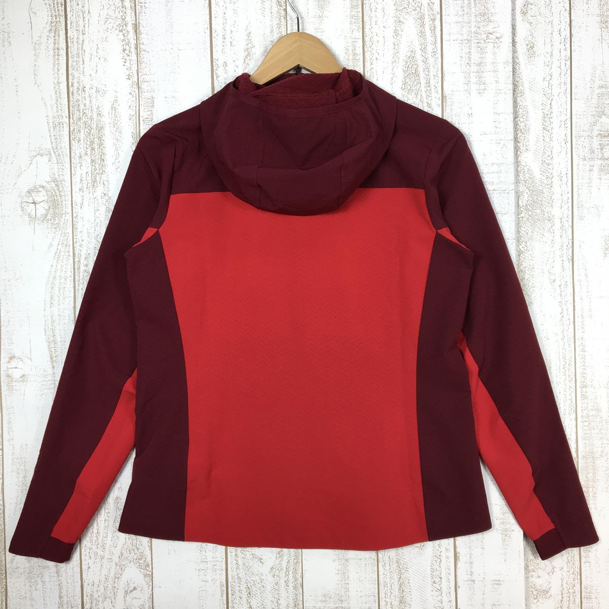 [Women's S Red] Patagonia R1 Crossstrata Hoody Fleece Softshell Jacket 85450 International Women's TGRD Touring R