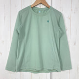 【Women's S グリーン系】 Finetrack ( ファイントラック ) ドラウト クアッド ロングスリーブ ポリエステル ウェア トップス インナー シャツ ロングスリーブTシャツ クルーネック 化繊 z00059221  化繊 ロングスリーブTシャツ クルー