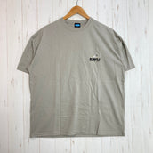 【Men's M ベージュ系】 Kavu ( カブー ) 別注 ビッグシルエット ロゴバックプリント Tシャツ Exclusive Oversized Logo Back-Print T-Shirt グレイッシュ ベージュ 2026SS FREAK'S STORE