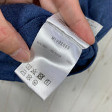 【Men's S ネイビー系】 Millet ( ミレー ) インセクト バリヤー M ロゴ Tシャツ ショート スリーブ INSECT BARRIER M LOGO T-SHIRT SHORT SLEEVE 防虫 吸水速乾 UPF20 ポリエステル ウェア トップ
