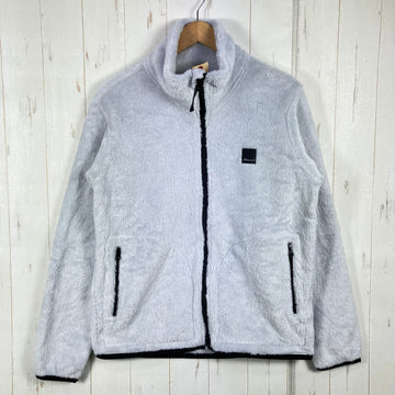 【Unisex M ホワイト系】 Answer4 ( アンサーフォー ) ハイロフト フリース ジャケット High Loft Fleece Jacket Light Gray ポリエステル ウェア トップス アウター ジャケット フリース ポーラテック・ハイロフト