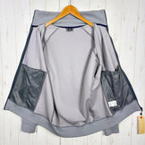 【Men's M グレー系】 Montbell ( モンベル ) マウンテン ジャージ ジャケット Mountain Jersey Jacket ポリエステル ウェア トップス インナー シャツ ロングスリーブシャツ 化繊 z00055366  化繊 ロングスリー