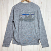【Men's XS グレー系】 2023 Patagonia ( パタゴニア ) ロングスリーブ キャプリーン クール デイリー グラフィック シャツ Long-Sleeved Capilene Cool Daily Graphic Shirt ポリエステル ウェア