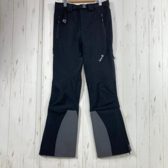 【Men's S ブラック系】 Izas ( アイザス ) アルパイン ソフトシェル パンツ フリース内張り 厳冬期向け保温モデル ポリエステル ウェア ボトムス ロングパンツ ソフトシェル z00059571  ソフトシェル ロングパンツ ボトムス ウェア