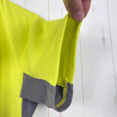 【Men's M イエロー系】 Jackwolfskin ( ジャックウルフスキン ) ファストモーション ハーフジップメッシュシャツ ポリエステル ウェア トップス インナー シャツ ショートスリーブシャツ 化繊 z00054699  化繊 ショートスリーブシャツ