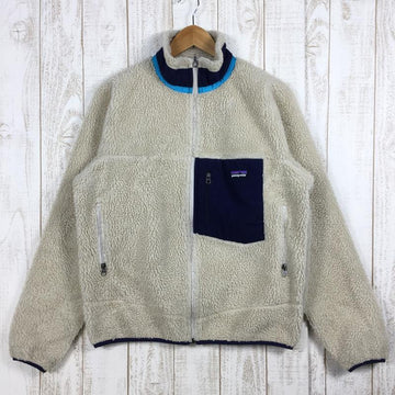 【Men's S アイボリー系】 Patagonia ( パタゴニア ) クラシック レトロx ジャケット Classic Retro-X Jacket 入手困難 23055 International Men's NCV Natural W/Classic Navy - 【公式】2ndGEAR（セカンドギア）Webショップ【登山用品・アウトドア用品専門 買取販売店】