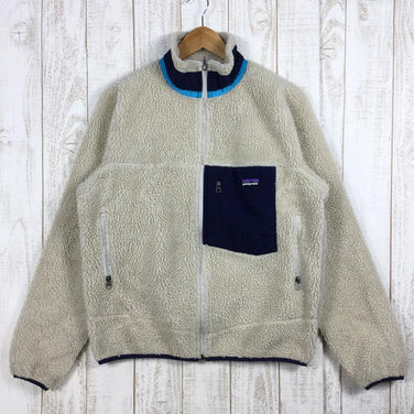 【Men's S アイボリー系】 Patagonia ( パタゴニア ) クラシック レトロx ジャケット Classic Retro-X Jacket 入手困難 23055 International Men's NCV Natural W/Classic Navy - 【公式】2ndGEAR（セカンドギア）Webショップ【登山用品・アウトドア用品専門 買取販売店】