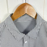 【Men's S ホワイト系】 Ridge Mountain Gear ( リッジマウンテンギア ) ベーシック ロングスリーブ シャツ ストライプ Basic Long Sleeve Shirt "Stripe" ポリエステル ウェア トップス インナー シャツ