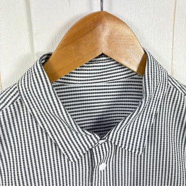 【Men's S ホワイト系】 Ridge Mountain Gear ( リッジマウンテンギア ) ベーシック ロングスリーブ シャツ ストライプ Basic Long Sleeve Shirt "Stripe" ポリエステル ウェア トップス インナー シャツ