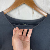 【Men's XL ブラック系】 Montbell ( モンベル ) ジオライン EXP.ラウンドネックシャツ ポリエステル ウェア トップス インナー シャツ ロングスリーブTシャツ クルーネック 化繊 z00058441  化繊 ロングスリーブTシャツ クルーネッ