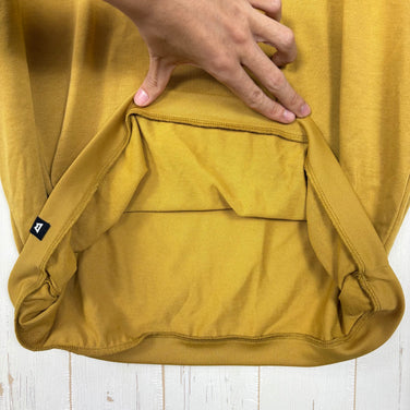 【Men's M ベージュ系】 Mountain Equipment ( マウンテンイクイップメント ) リブ ティー RIB TEE ポリエステル ウェア トップス インナー シャツ ショートスリーブTシャツ クルーネック 化繊 z00054270  化繊 ショー