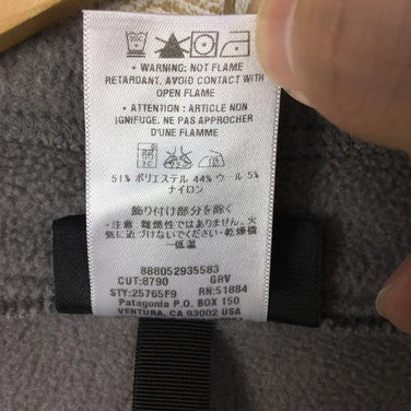 【Men's M グレー系】 Patagonia ( パタゴニア ) フィルズ フリース ジャケット Phils Fleece Jacket デカタグ 旧タグ 生産終了モデル 入手困難 25765 International Men's GRV Gravel フリ - 【公式】2ndGEAR（セカンドギア）Webショップ【登山用品・アウトドア用品専門 買取販売店】