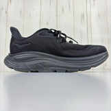 【Men's 25.5cm ブラック系】 Hoka Oneone ( ホカ オネオネ ) クリフトン 10 ワイド CLIFTON 10 WIDE フットウェア ロードランニングシューズ z00055408  ロードランニングシューズ フットウェア