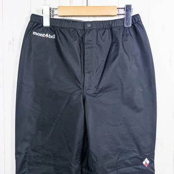 【Women's M-Short ブラック系】 Montbell ( モンベル ) ストーム クルーザー パンツ Storm Cruiser Pants ナイロン ウェア ボトムス ロングパンツ レインシェル GORE-TEX-3L ( ゴアテックス・3レイヤー ) z000526 - 【公式】2ndGEAR（セカンドギア）Webショップ【登山用品・アウトドア用品専門 買取販売店】