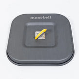 均码 灰色 Montbell Alpine 方形 13 英寸铝制炊具 炊具 锅具 z00053222