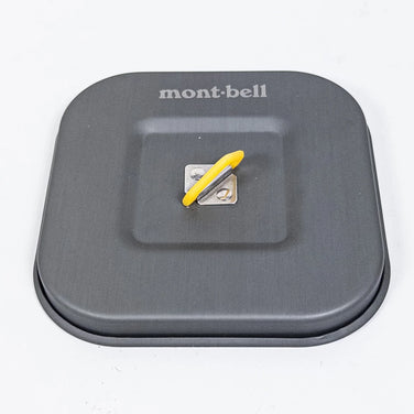 均码 灰色 Montbell Alpine 方形 13 英寸铝制炊具 炊具 锅具 z00053222