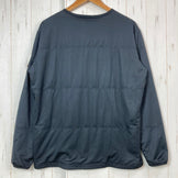 【Men's L ブラック系】 Millet ( ミレー ) アルファ ライト スウェット II クルー ALPHA LIGHT SWEAT II CREW 化繊ダウン ウェア トップス アウター ジャケット 化繊インサレーション z00058906  化繊インサレ
