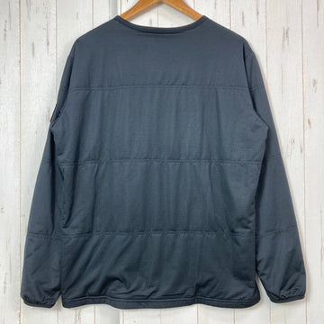 【Men's L ブラック系】 Millet ( ミレー ) アルファ ライト スウェット II クルー ALPHA LIGHT SWEAT II CREW 化繊ダウン ウェア トップス アウター ジャケット 化繊インサレーション z00058906  化繊インサレ - 0