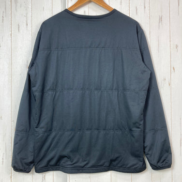 【Men's L ブラック系】 Millet ( ミレー ) アルファ ライト スウェット II クルー ALPHA LIGHT SWEAT II CREW 化繊ダウン ウェア トップス アウター ジャケット 化繊インサレーション z00058906  化繊インサレ