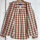 【Men's XS オレンジ系】 2013 Patagonia ( パタゴニア ) ロングスリーブ ゴーン アゲイン シャツ Long-Sleeved Gone Again Shirt TPD ナイロン ウェア トップス インナー シャツ ロングスリーブシャツ 化繊-4