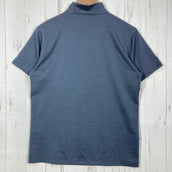 【Men's S グレー系】 Montbell ( モンベル ) WIC.UVテクト ショートスリーブジップシャツ ポリエステル ウェア トップス インナー シャツ ショートスリーブシャツ 化繊 z00059249 化繊 ショートスリーブシャツ インナー シャツ