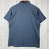 【Men's S グレー系】 Montbell ( モンベル ) WIC.UVテクト ショートスリーブジップシャツ ポリエステル ウェア トップス インナー シャツ ショートスリーブシャツ 化繊 z00059249  化繊 ショートスリーブシャツ インナー シャツ
