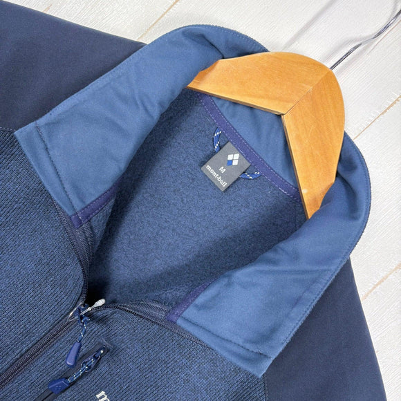 【Men's M ネイビー系】 Montbell ( モンベル ) クリマプラス ニット ジャケット Climaplus Knit Jacket ポリエステル ウェア トップス アウター ジャケット フリース z00055367  フリース アウター ジャケット ト