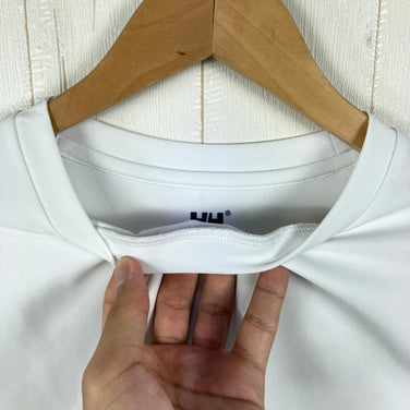 [Men's S White] Helly Hansen S/S Team Dry Tee Polyester Wear Tops Inner Shirt Short Sleeve T-Shirt Crew Neck Synthetic z00057