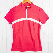 【Women's S ピンク系】 Montura ( モンチュラ ) ショートスリーブ ハーフジップティー ポリエステル ウェア トップス インナー シャツ ショートスリーブシャツ 化繊 z00052014 化繊 ショートスリーブシャツ インナー シャツ トップス - 【公式】2ndGEAR（セカンドギア）Webショップ【登山用品・アウトドア用品専門 買取販売店】