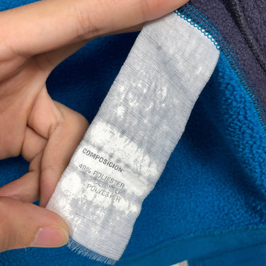 男式中蓝色 Ternua 保暖全拉链羊毛夹克 (z00053535)