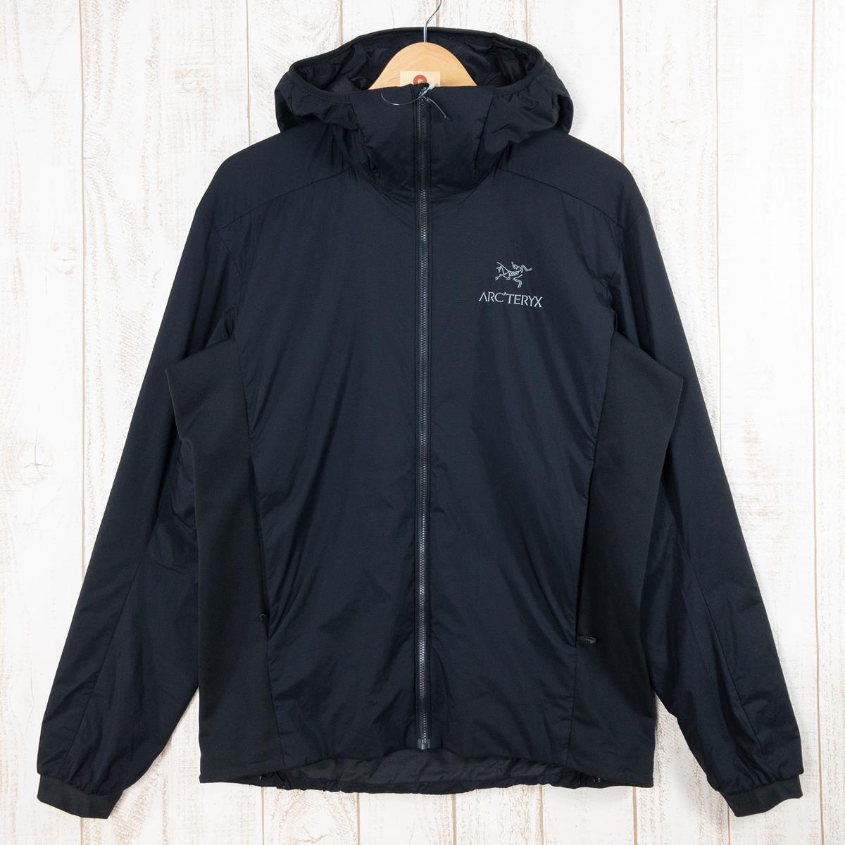 【男款M黑】Arcteryx Atom Hoody 隔热夹克 X000007487 国际男士合成隔热外套上衣