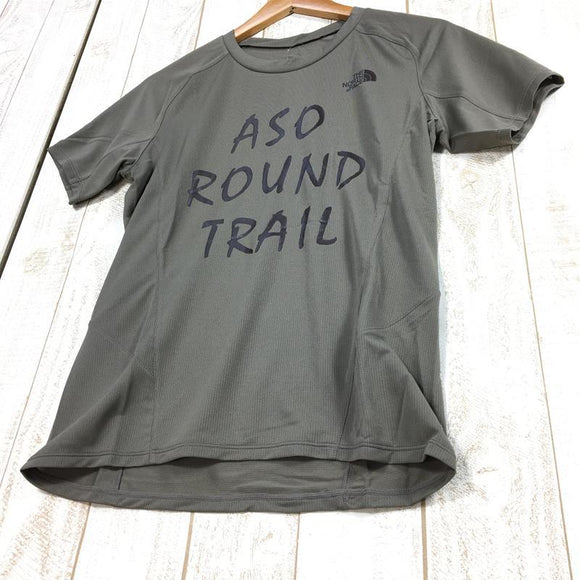 【Men's S ブラウン系】 The North Face ( ザ・ノースフェイス ) × 阿蘇ラウンドトレイル トレイルランニング大会 限定tシャツ 速乾 Asian Men's 化繊 ショートスリーブTシャツ クルーネック インナー シャツ トップス ウェア - 【公式】2ndGEAR（セカンドギア）Webショップ【登山用品・アウトドア用品専門 買取販売店】