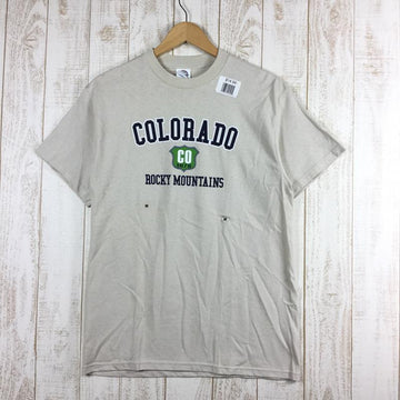 【Men's M ベージュ系】 ロッキーマウンテン コロラド 希少なアウトドアtシャツ 生産終了モデル International Men's コットン ショートスリーブTシャツ クルーネック インナー シャツ トップス ウェア - 【公式】2ndGEAR（セカンドギア）Webショップ【登山用品・アウトドア用品専門 買取販売店】