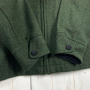 【Men's S グリーン系】 Llbean ( エルエルビーン ) メイン ガイド ジップフロント ジャックシャツ Maine Guide Zip-Front Jac-Shirt ウール シャツジャケット ウール ウェア トップス アウター ジャケット ウール z-6