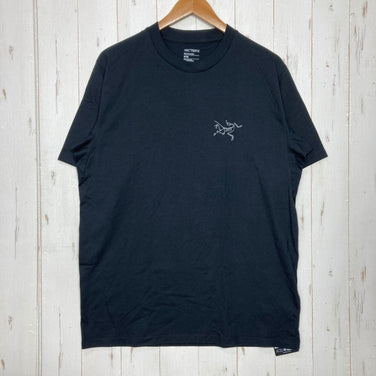 【Men's M ブラック系】 Arcteryx ( アークテリクス ) クラッグ SL コットン ショートスリーブ Kragg SL Cotton SS SUPIMAコットン｜160gsm コットン ウェア トップス インナー シャツ ショートスリーブTシャツ ク